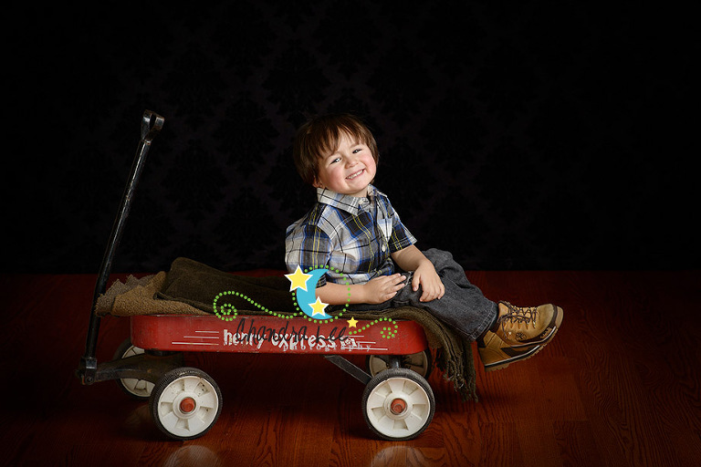 Child Picture in Henry Experss Wagon